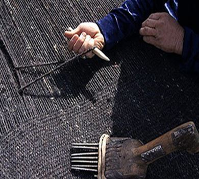 Мутаби, техника јаког и издржљивог ткања