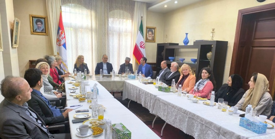 Чланови Српског друштва пријатеља Ирана састали се са новим иранским амбасадором